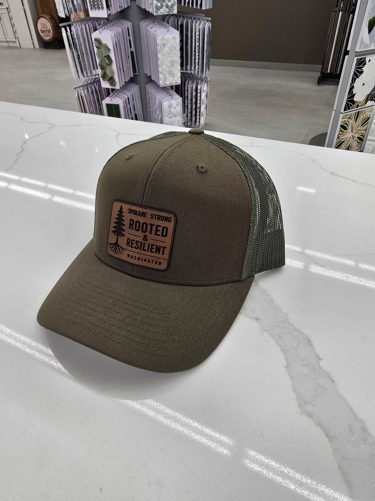 Rooted & Resilient Hat - Spokane Strong
