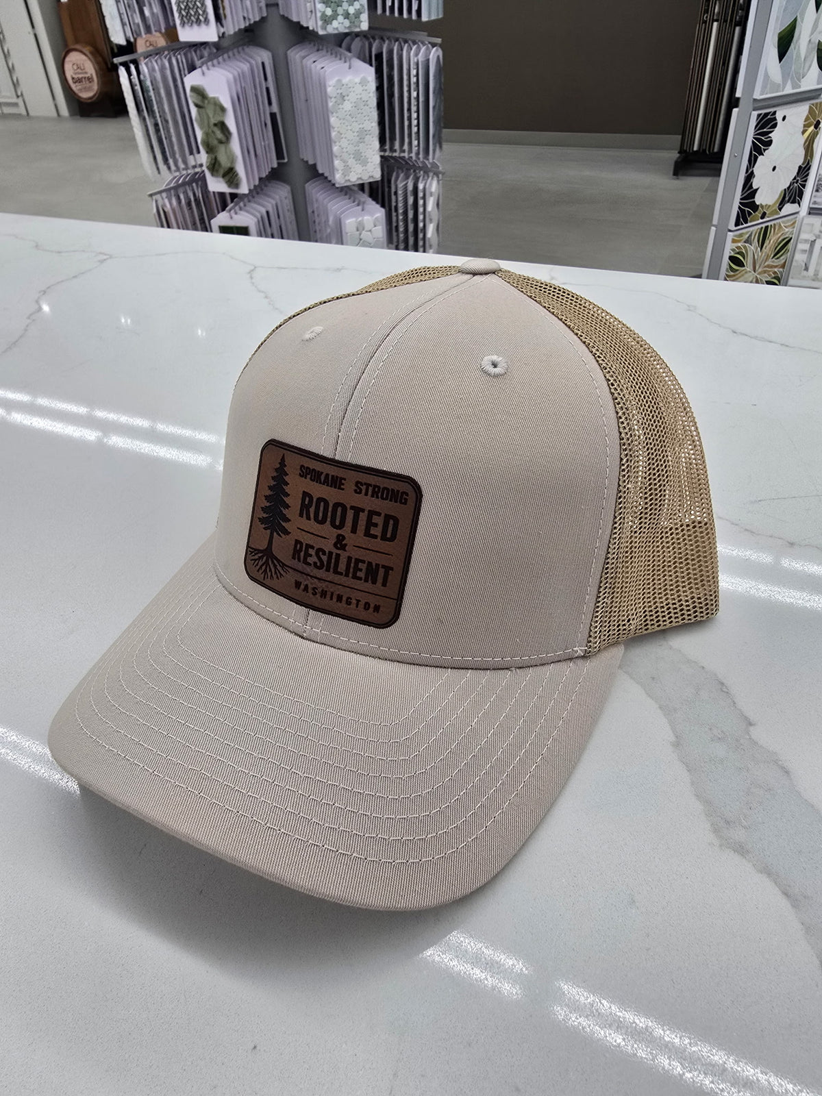Rooted & Resilient Hat - Spokane Strong