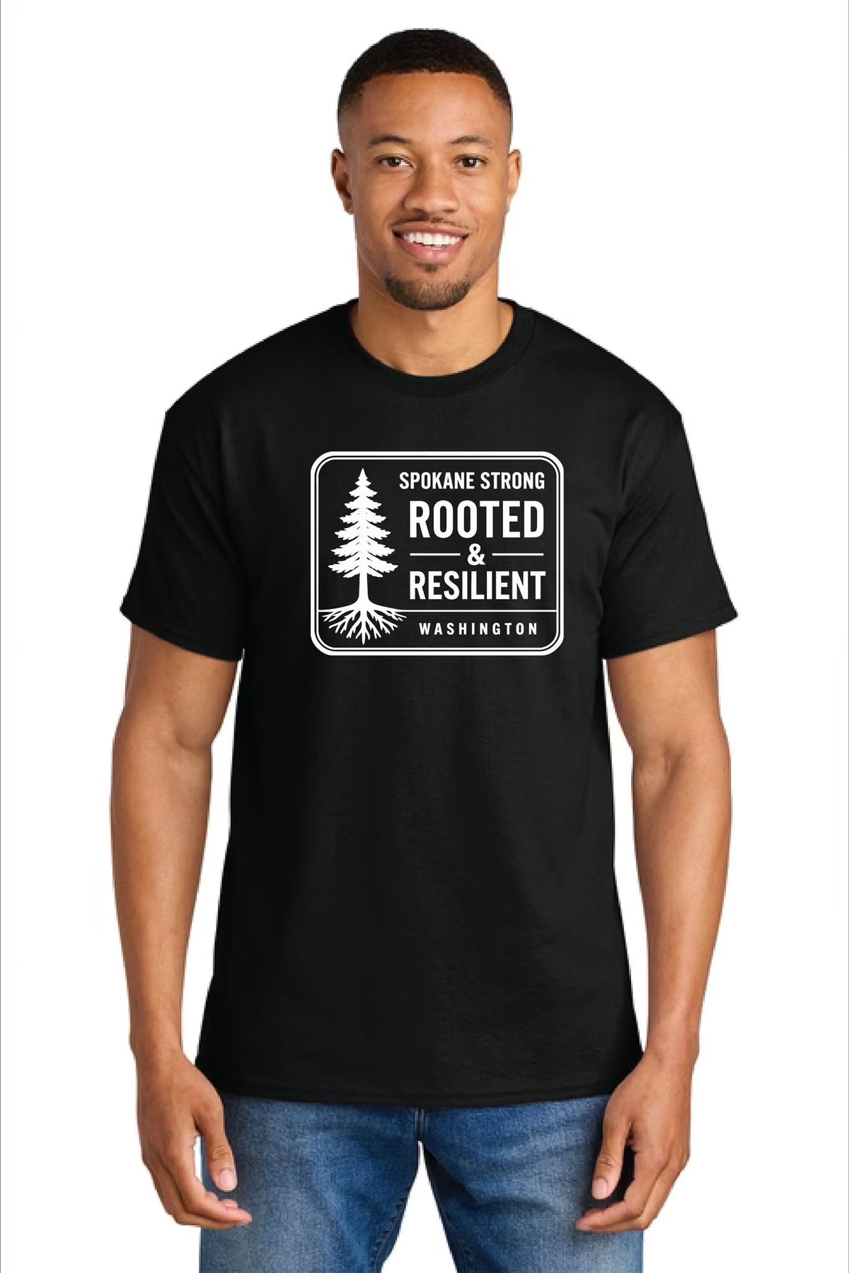 Rooted & Resilient T-Shirt - Spokane Strong