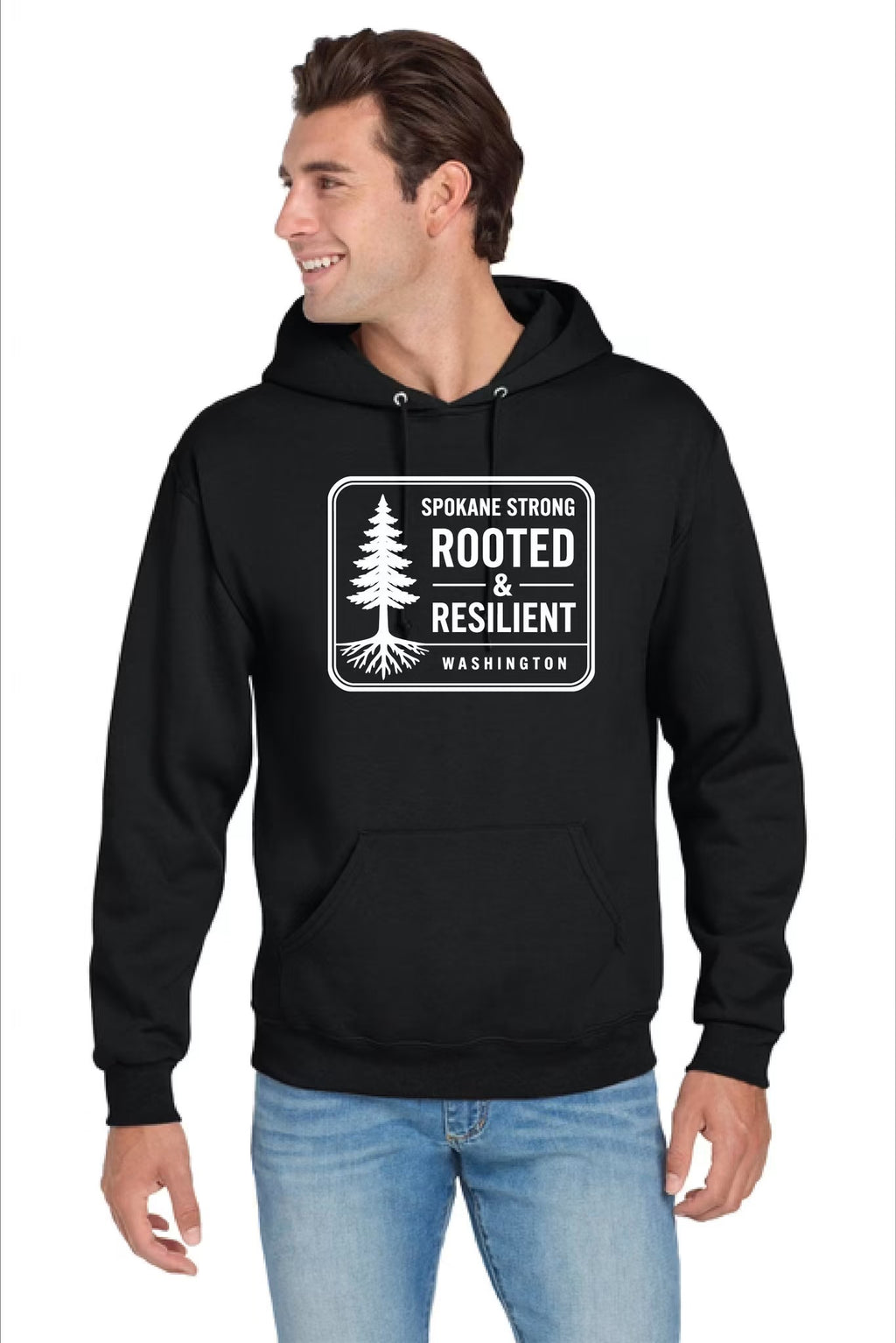 Rooted & Resilient Sweatshirt - Spokane Strong